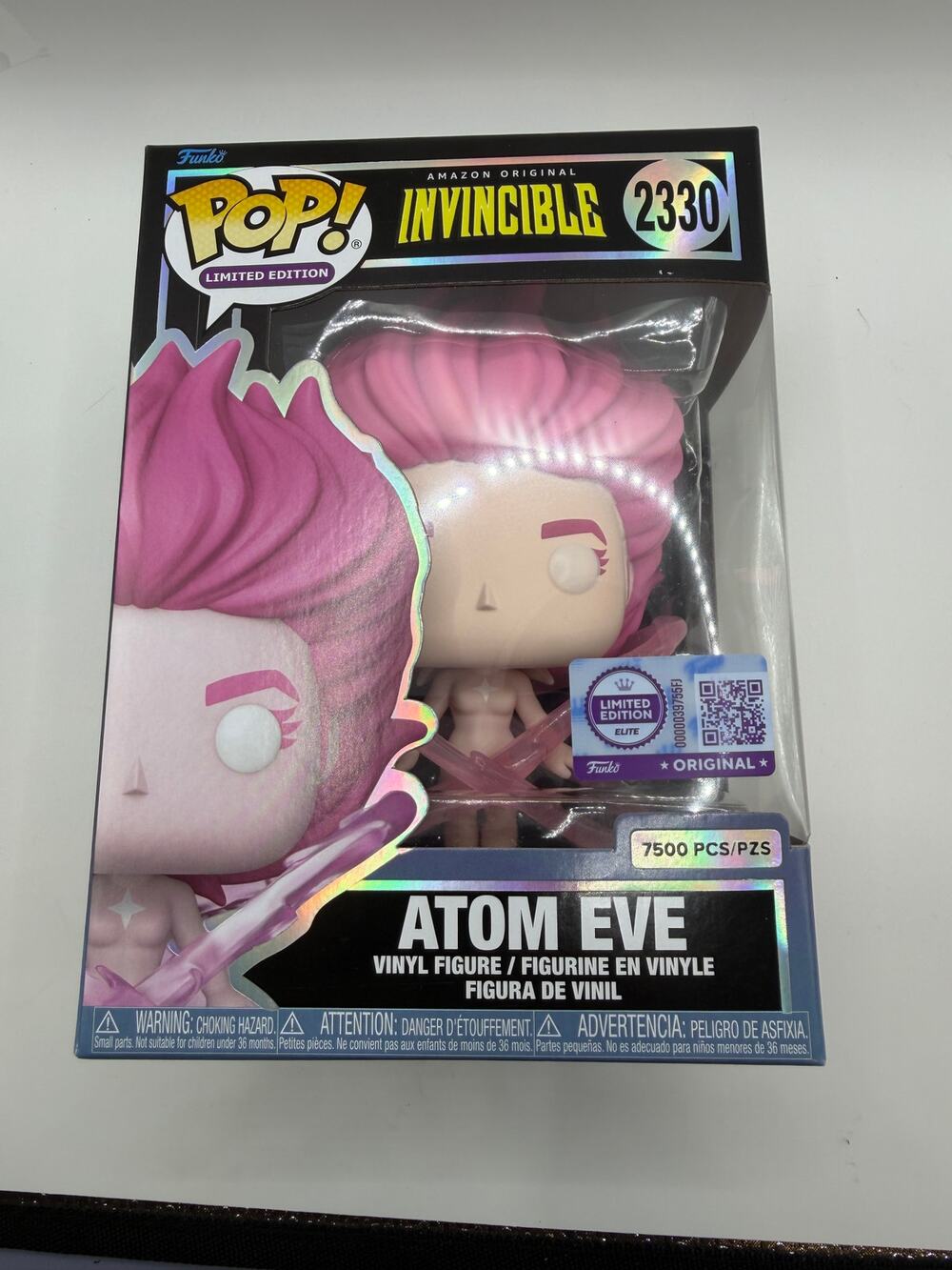 Funko POP! Invincible Atom Eve Pink Energy #2330 LE 7500 ELITE Limited Edition